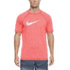Men's Nike Dri-fit Heathered Hydroguard Tee, Size: Large, Med Red