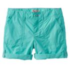 Girls 7-16 & Plus Size So&reg; Roll-tab Neon Solid Utility Bermuda Shorts, Girl's, Size: 12, Turquoise/blue (turq/aqua)