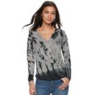Women's Rock & Republic&reg; Twist Top, Size: Xs, Med Grey