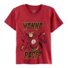 Boys 4-7 Dc Comics The Flash Wanna Race Graphic Tee, Size: M(5/6), Red