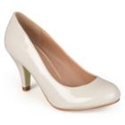 Journee Collection Mavis Women's Dress Heels, Size: Medium (9), White