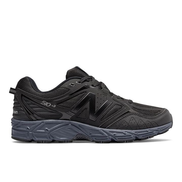 New Balance 510 V3 Men's Trail Running Shoes, Size: 10.5 Wide, Black