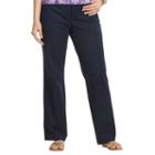 Chaps, Plus Size Straight-leg Dress Pants, Women's, Size: 16w Short, Blue