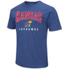Men's Campus Heritage Kansas Jayhawks Graphic Tee, Size: Xl, Drk Purple