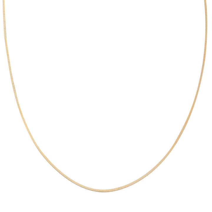 Primrose 14k Gold Over Silver Square Snake Chain Necklace - 18 In, Women's, Size: 18