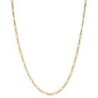 Junior Jewels Kids' Sterling Silver Figaro Chain Necklace, Girl's, Size: 14, Yellow