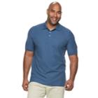 Big & Tall Croft & Barrow&reg; Classic-fit Easy-care Performance Pique Polo, Men's, Size: 3xb, Dark Blue