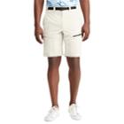 Men's Chaps Classic-fit Stretch Belted Cargo Shorts, Size: 29, Beig/green (beig/khaki)