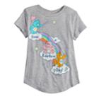 Girls 4-10 Jumping Beans&reg; Care Bears Have A Rainbow Day Graphic Tee, Size: 4, Med Grey