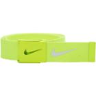Men's Nike Golf Web Belt, Yellow Oth