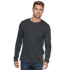Men's Sonoma Goods For Life&trade; Slim-fit Supersoft Thermal Henley, Size: Small, Black