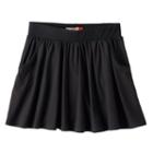 So, Girls 7-16 &reg; Ribbed Waist Knit Skirt, Girl's, Size: 10, Black