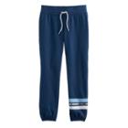 Girls 7-16 & Plus Size So&reg; French Terry Jogger Pants, Size: 18 1/2, Dark Blue