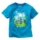 Boys 8-20 Minecraft Adventure Tee By Jinx, Boy's, Size: Medium, Turquoise/blue (turq/aqua)