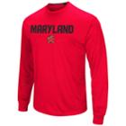 Men's Campus Heritage Maryland Terrapins Setter Tee, Size: Small, Med Red