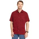 Men's Van Heusen Air Slim-fit Casual Button-down Shirt, Size: Large, Med Red