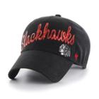 Women's '47 Brand Chicago Blackhawks Sparkle Script Adjustable Cap, Multicolor
