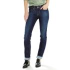 Women's Levi's 712 Modern Fit Slim Jeans, Size: 00/24short, Med Blue