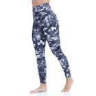 Women's Marika Tek Fleece Leggings, Size: Medium, Black Snake Camo