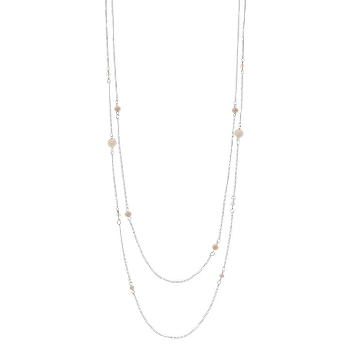 Lc Lauren Conrad Multi Strand Beaded Necklace, Women's, White