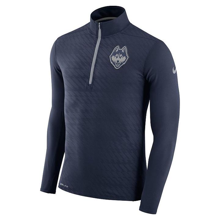 Men's Nike Uconn Huskies Dri-fit Element Pullover, Size: Xxl, Ovrfl Oth