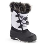 Kamik Powdery Girls' Waterproof Winter Boots, Girl's, Size: 12, White