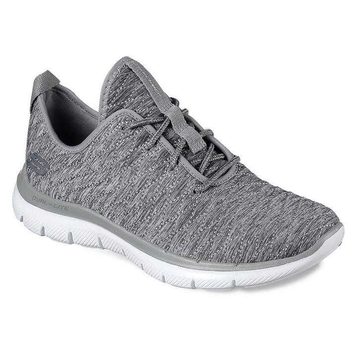 Skechers Flex Appeal 2.0 Women's Sneakers, Size: 10, Med Grey