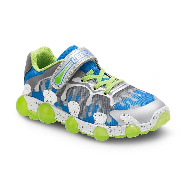 Stride Rite Leepz 2.0 Boys' Light-up Sneakers, Boy's, Size: 13, Grey
