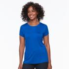 Women's Apt. 9&reg; Essential Crewneck Tee, Size: Medium, Dark Blue