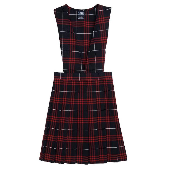 Girls 4-20 & Plus Size French Toast School Uniform Plaid Pleated Jumper, Girl's, Size: 12, Blue Other
