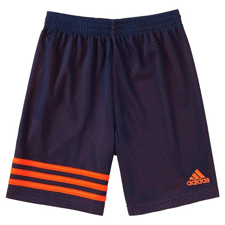 Boys 4-7x Adidas Logo Defender Shorts, Size: 4, Blue