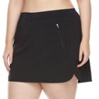 Plus Size Tek Gear&reg; Dry Tek Performance Skort, Women's, Size: 2xl, Black