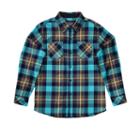 Boys 4-7 French Toast Plaid Flannel Button-down Shirt, Boy's, Size: 5, Turquoise/blue (turq/aqua)