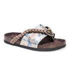 Muk Luks Elaine Women's Sandals, Girl's, Size: 7, Brown