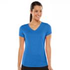Women's Tek Gear&reg; Yoga Tee, Size: Xl, Med Blue