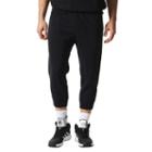 Men's Adidas Cross Up Three-quarter Pants, Size: Xl, Black