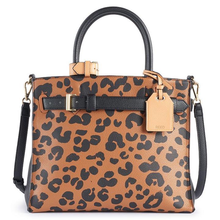 Reed Rk40 Medium Belted Convertible Satchel, Women's, Brown Oth