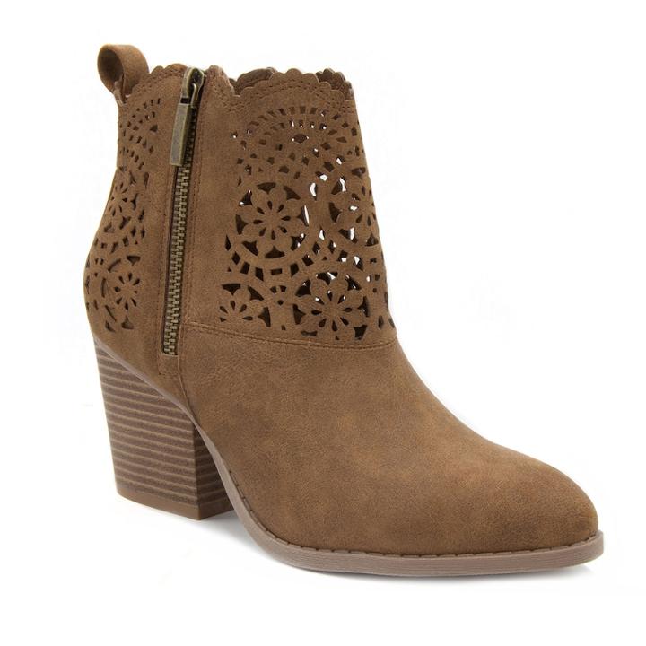 Rampage Unity Women's Ankle Boots, Size: Medium (8), Brown