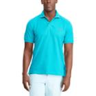 Men's Chaps Stretch Solid Pique Polo, Size: Medium, Green