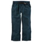 Boys 4-8 Carter's Buckled Poplin Pants, Size: 5, Blue