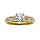 Round-cut Igl Certified Diamond Engagement Ring In 14k Gold (2 Ct. T.w.), Women's, Size: 6.50, White