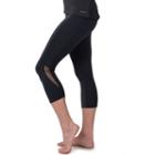 Women's Soybu Killer Caboose High-waisted Yoga Capris, Size: Xxl, Black