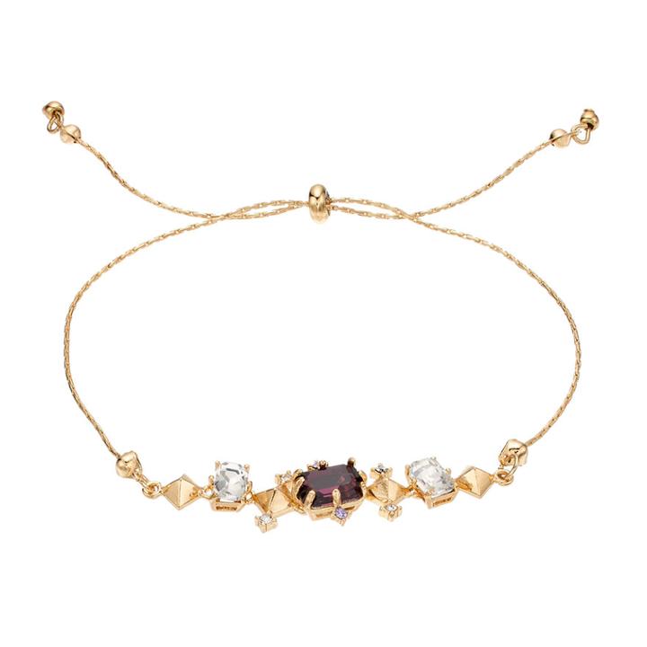 Lc Lauren Conrad Geometric Slipknot Bracelet, Women's, Blue