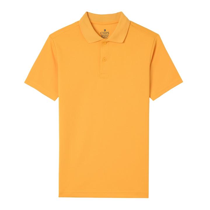 Boys 4-20 Chaps Performance Polo, Size: 18-20, Gold