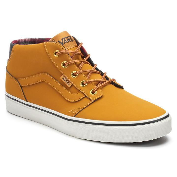 Vans Chapman Mid Men's Water-resistant Skate Shoes, Size: Medium (10), Med Green