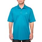 Men's Pebble Beach Classic-fit Textured Performance Golf Polo, Size: Xl, Blue Other