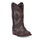 Laredo Rulay Kids' Cowboy Boots, Girl's, Size: 13.5, Brown
