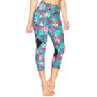 Women's Colosseum Empowerment Capris, Size: Large, Brown Over
