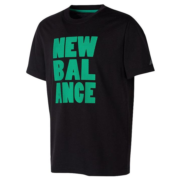 Boys 8-20 New Balance Graphic Tee, Boy's, Size: 18-20, Black