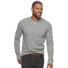 Big & Tall Sonoma Goods For Life&trade; Classic-fit Soft-touch Stretch Thermal Crewneck Tee, Men's, Size: 2xb, White